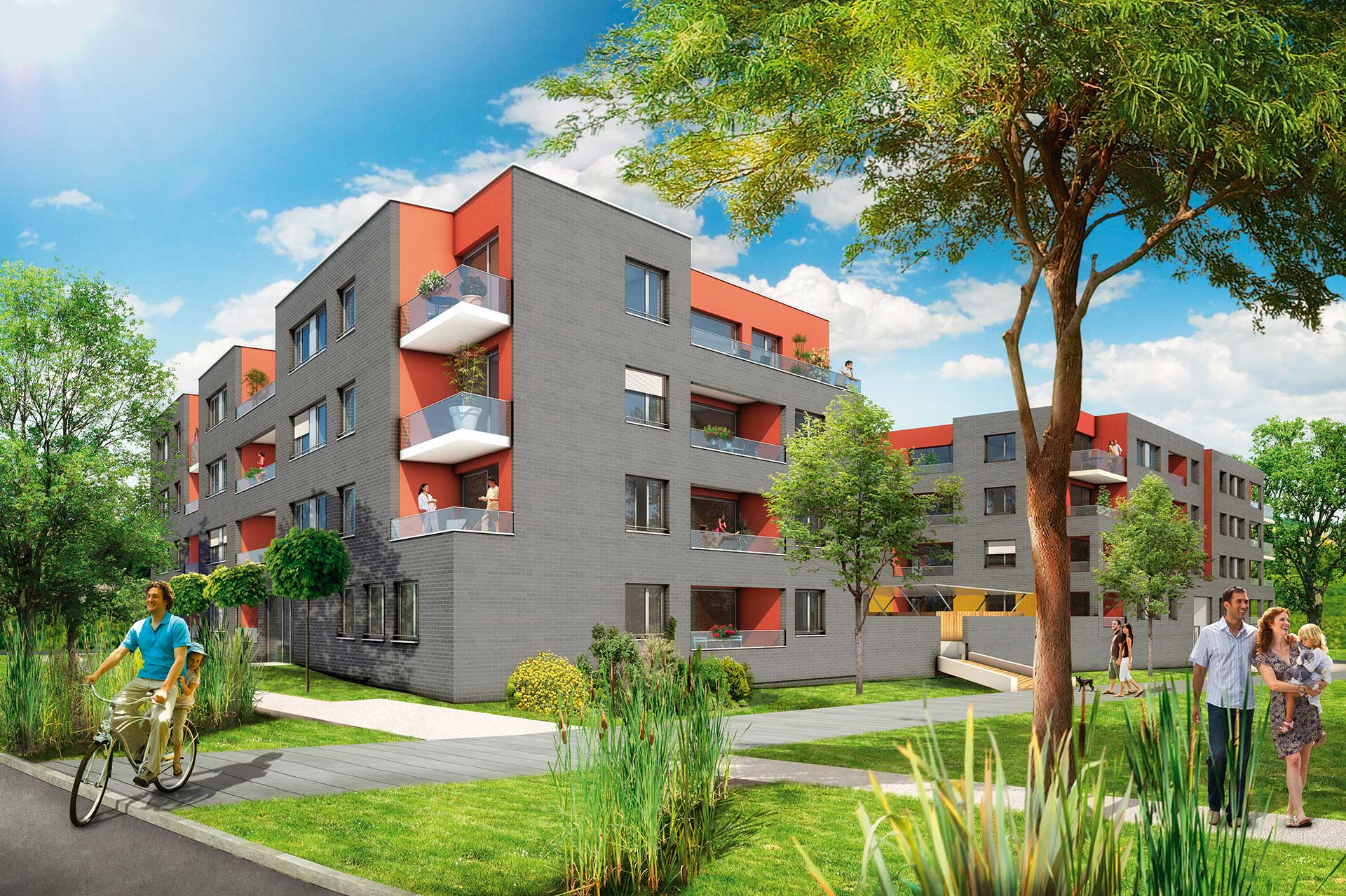 Vue principale appartements-neufs-residence-heva-havre-plage-aeroport-acheter-investir-pinel