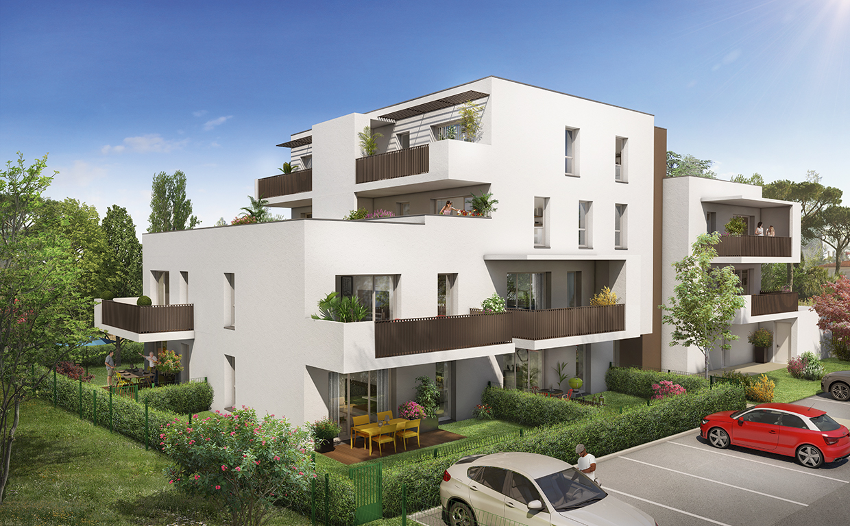 Résidence Air Marin appartement t2 t3 t4-résidence sécurisee-air marin-narbonne-parking-acheter-investir-pinel