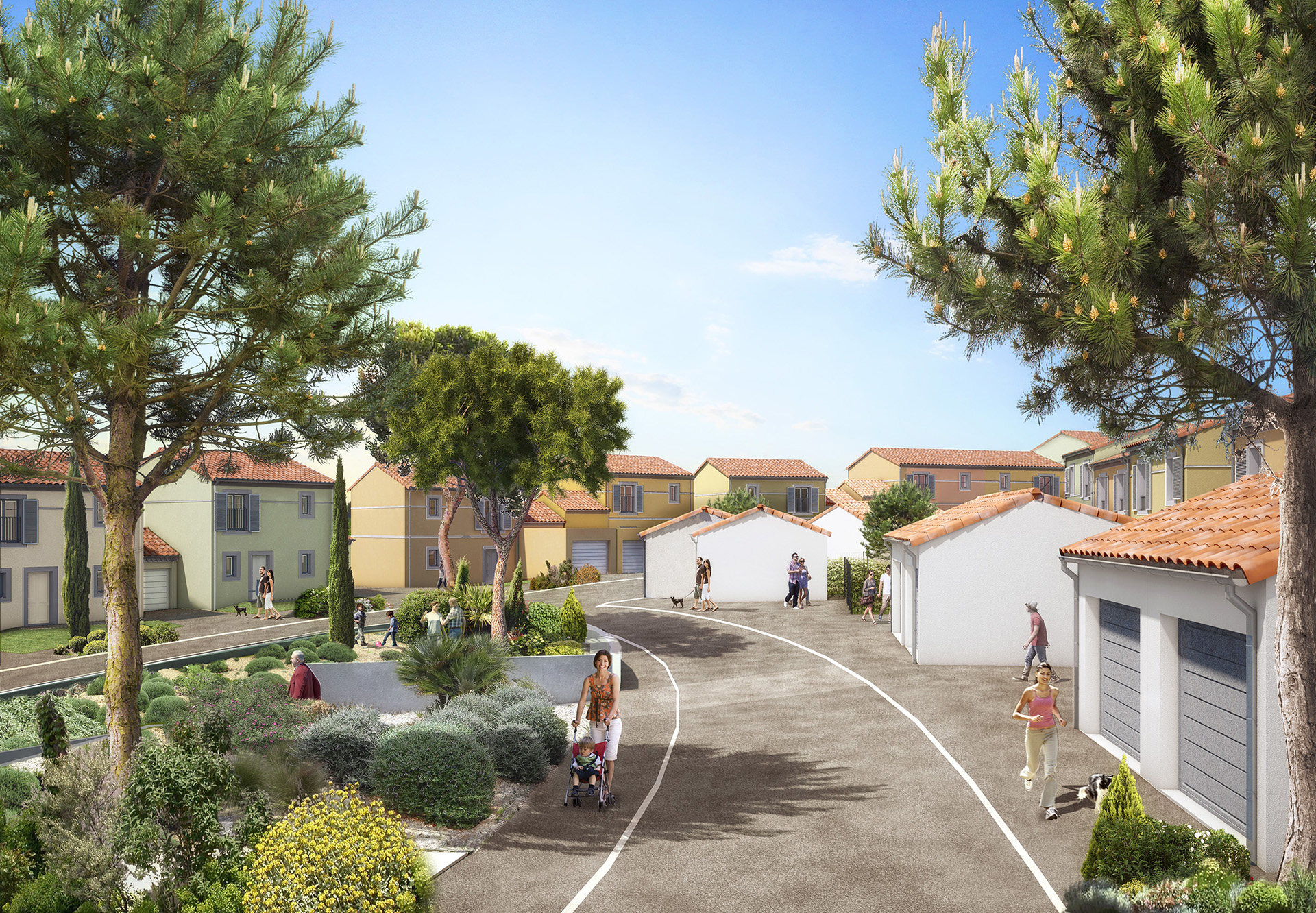 résidence neuve domaine du jas-logements neufs-habiter cavalaire sur mer