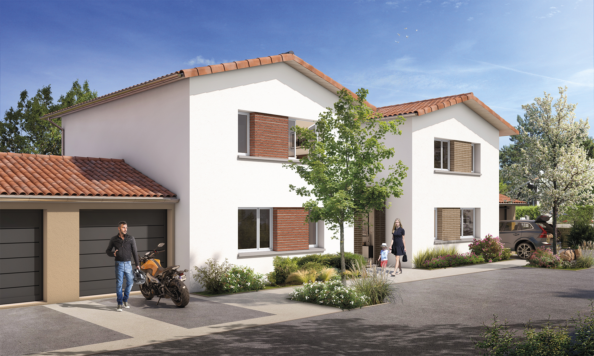 Habiter gratentour - villa t3 t4- jardin-garage-investissement immobilier