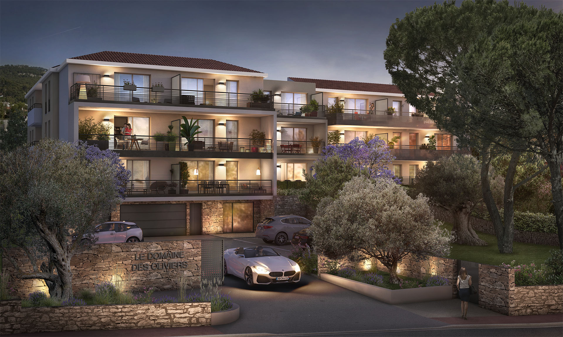Programme immobilier Domaine des Oliviers quartier Bas Faron à Toulon domaine-des-oliviers-programme-immobilier-neuf-toulon