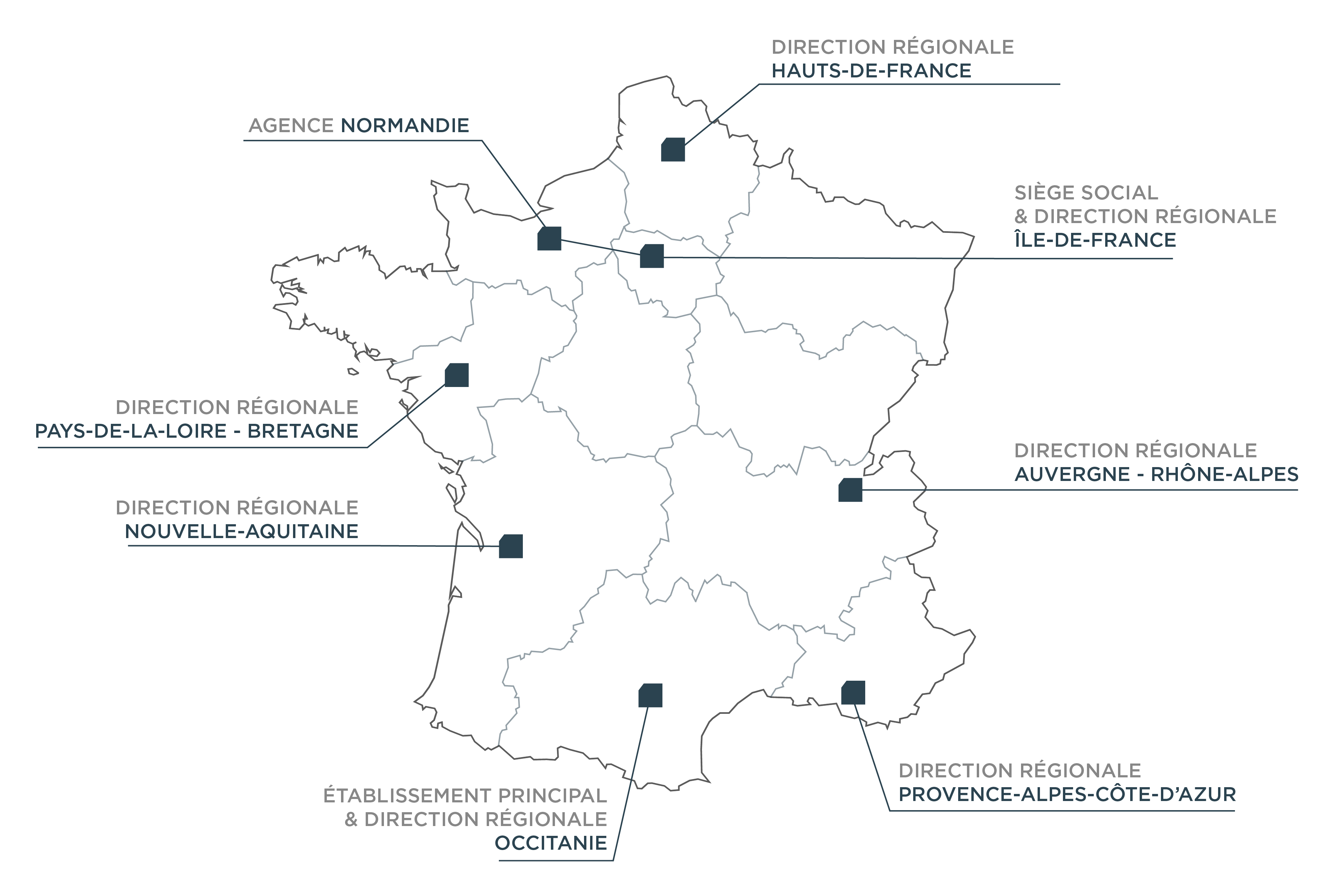 carte de france-implantations carrere pour desktop