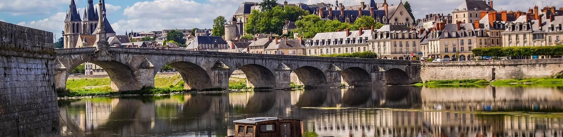 vue sur la ville de blois