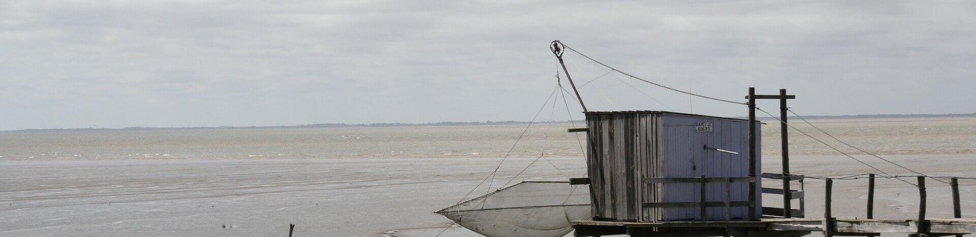 Gironde-vue de l'estuaire
