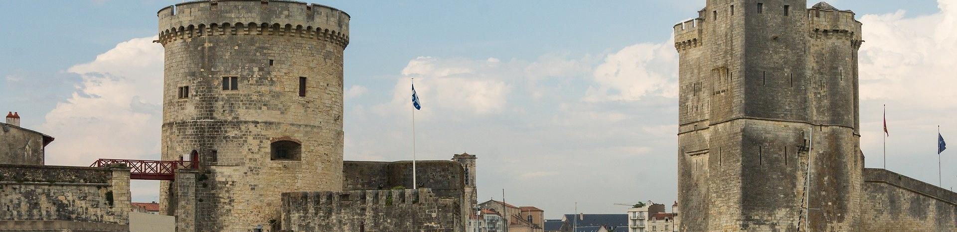 vue sur le port de la Rochelle-charente maritime