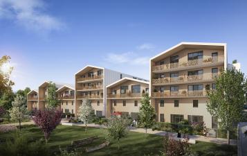 vue globale en journee residence eden green pour habiter ou investir a villepinte