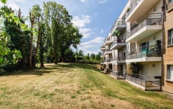 residence carrere avec terrasse et jardin au bord d un bois 