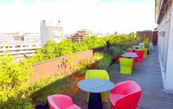 photo en journee rooftop carrere pour evenement metropolis afterwork carrere a toulouse