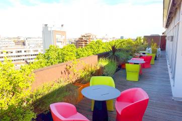 photo en journee rooftop carrere pour evenement metropolis afterwork carrere a toulouse