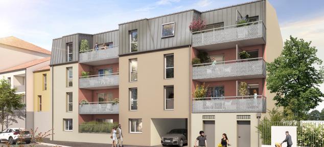 perspective en journee residence l ecrin d alys a armentieres lille