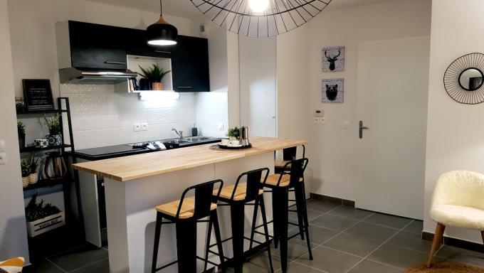 photo de cuisine appartement temoin-logement meuble a pau pour habiter ou investir