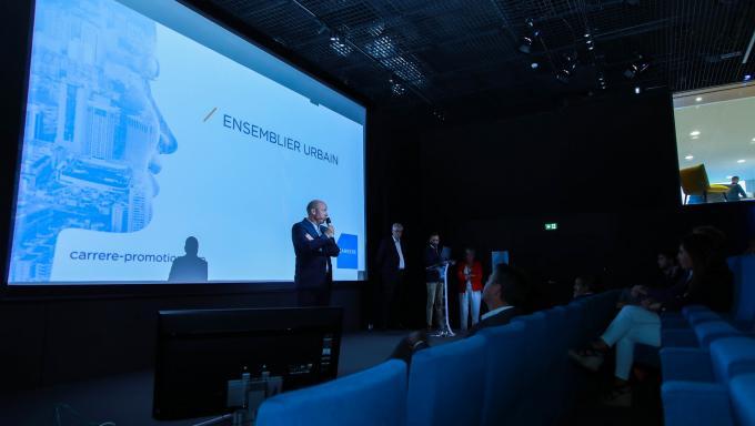 Inauguration direction regionale ile de france carrere-presentation promoteur france paris-carrere construire la ville
