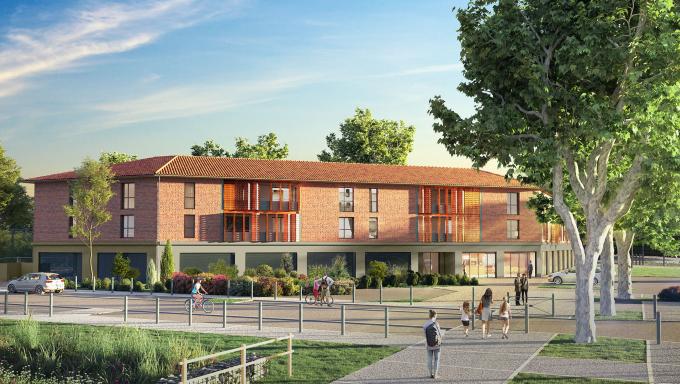 vue residence la clef d or pinsaguel -vivre a toulouse
