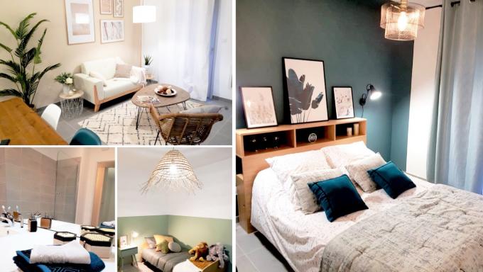 photo salon decore et amenage dans residence neuve vendome meyreuil
