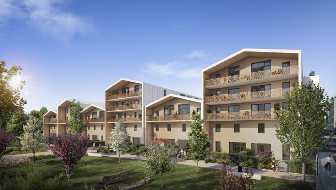 vue globale en journee residence eden green pour habiter ou investir a villepinte