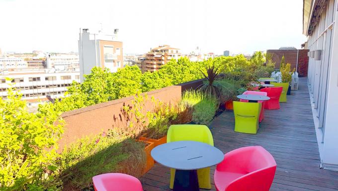 photo en journee rooftop carrere pour evenement metropolis afterwork carrere a toulouse